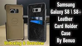 Samsung Galaxy S8 \ S8 + Leather Card Holder Case
