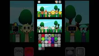 Owakck And Retake All Characters Duomix Song 🐸#Sprunki#brainrot #lifeisbutadream #duet #shortvideo