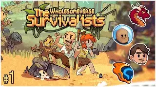 Let's Play The Survivalists: Monkey See - Episode 1 (ft. @Aavak, @orbitalpotato, & @wanderbots)