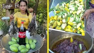 Frog soup recipe in my village | Asian Frog Cooking