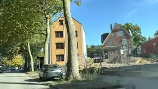 driving in Wedel Town in October 2021 HDR 4K 60fps