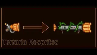 Terraria Resprites #4 - Jack 'O Lantern Launcher Resprite