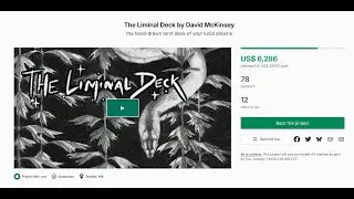 ASMR Current Tarot/Oracle Kickstarter Showcase: The Liminal Deck