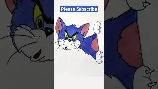 TOM #art #viral #draw #tom #tomandjerry #drawing #cartoon #viralvideo #shorts #shortsviral #short
