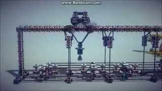 Besiege Alpha - Unnecessarily Complex Catapult