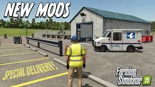 GOING POSTAL over PARKING?!! MODS (REVIEW) FARMING SIMULATOR 25