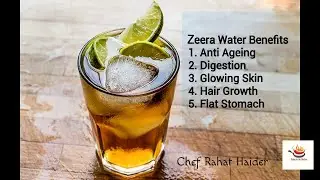 Cumin Lemon Water | Zeera Water | Weight Loss Drink