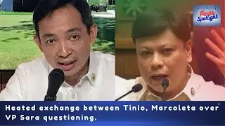 On OVP Budget Hearing: Heated exchange between Tinio, Marcoleta over VP Sara questioning
