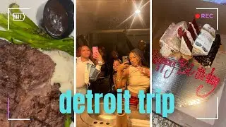 bday vlog pt.2| Detroit Trip,Kash Doll Concert