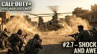 Call of Duty 4 Iraq war 2003 mod Gameplay 🇮🇶 #2.7 