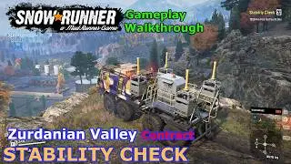 SnowRunner - Stability Check | Zurdanian Valley (Contract) | Phase 17