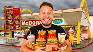 Cumpăr Tot Meniul La Primul McDonalds Din Lume !
