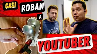 Topolino abre puerta acorazada de YouTuber. (LOISAN CERRAJEROS)