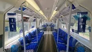 Ride on The Jubilee Line 1996TS. Stanmore to Wembley Park.
