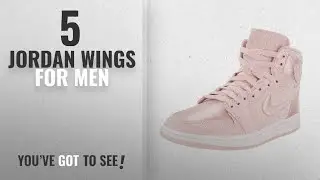Top 10 Jordan Wings [2018 ]: Jordan Nike Women's 1 Retro High SOH Silt Red/White Metallic Gold