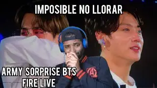 IMPOSIBLE NO LLORAR - REACCI&Oacute;N A ARMY SURPRISE BTS Y FIRE MAMA 2016 - BTS REACTION