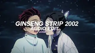 ginseng strip 2002 - yung lean『edit audio』
