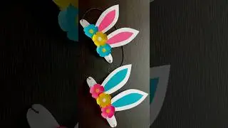 DIY bunny ears headband | simple easter bunny headband idea