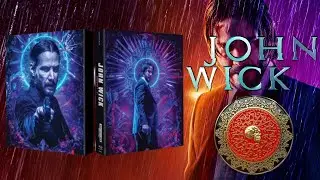 John Wick 4k Blu Ray Trilogy Amazon Exclusive Deluxe Boxset. (Limited To 1000 Copies)