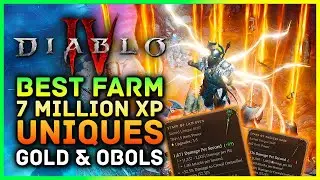 Diablo 4 New Best Legendary & XP Farm - Fast Levelling, Unique, Ancestral & Sacred! Obols & Gold
