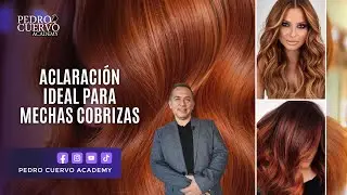 #colorimetría | Aclaración ideal para mechas cobrizas