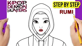 How to Draw RUMI | Easy Step by Step Drawing