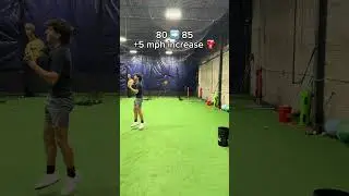 Velocity transformation ⛽️ how to throw harder 💪 #baseball #shorts #mlb #pitching #sports #athlete