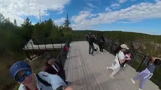 Walton Glen Gorge Observation Deck fundy trail