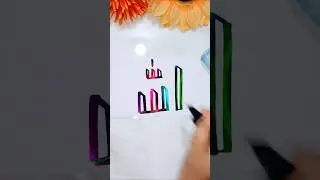 Easy Allah Writing☪️ #allah #viral #naat #video #shorts #muslim #islam #art #islamic #love #arabic