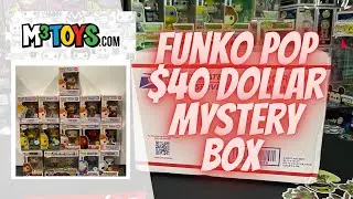 Opening a $40 dollar Funko mystery box from the company M3 toys!!