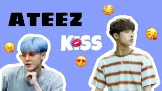 ateez kissing each other