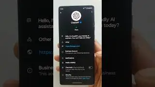 ChatGPT on WhatsApp #shorts #chatgpt #whatsapp