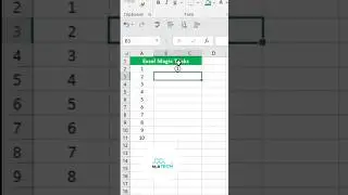 Excel magic Tricks #excel #excelformula #shortsvideo #exceltutorial #excelformula #excel