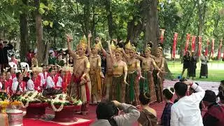 ฟ้อนเทวบุตร เทวดา - ไหว้ครูวิจิตรศิลป์ มช. 2560