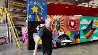 Transforming a Bus For London Pride 2025 | Hardy Signs Installation