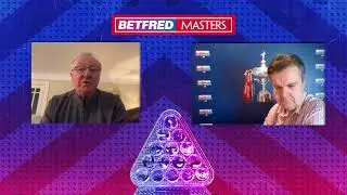 Dennis Taylor on the Betfred Masters 2021