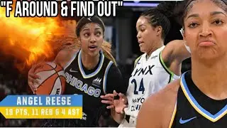 Angel Reese UNLEASHED! Minnesota Lynx vs. Chicago Sky | FULL GAME HIGHLIGHTS Reaction
