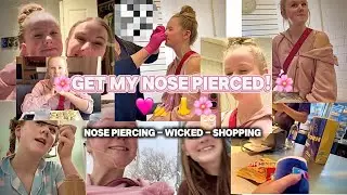Come Get my nose pierced!!!! 🌸💅💞💖👃🏻
