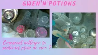Comment nettoyer son matériel (moules et ustensiles) après avoir créé ses bougies et/ou fondants