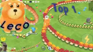 Sweet Crossing:Snake.io | Skin Leco | ekor Red Mushroom | mode dessert grab