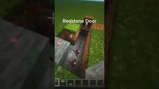 This Redstone Door is INSANE 😳 #minecraft #minecraftlifehacks #redstone #gaming #viral #shorts