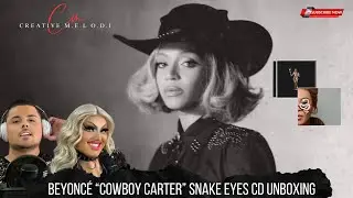 Beyonc&eacute; &ldquo;Cowboy Carter&rdquo; Snake Eyes CD Unboxing