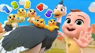 Five Little Ducks (Learn Birds Names) | Lalafun Nursery Rhymes & Kids Songs