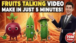 How to Create Viral Talking Fruit AI Videos in 5 Minutes! (Step-by-Step Tutorial)