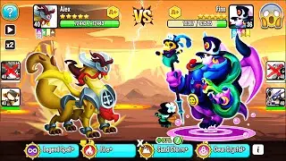 Dragon City: High Justice Dragon | NEW League Battle 400 [MAX LEVEL] 😱