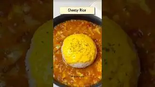 Cheesy rice 🍚 #viralvideo #delicious #shorts #food #recipe #cooking #easyrecipe #rice #cheese #fyp