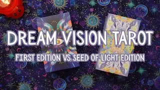 OBOK SIECI Dream Vision Tarot Seed of Light Edition vs First Edition