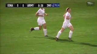 Army Women's Soccer: Lauryn Westman Game-Winning Goal vs. Iona 8-18-17