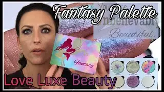Fantasy palette By Love Luxe Beauty * Indie Makeup 💄 On Sale !