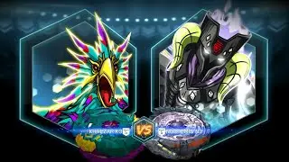 KHALZAR K3 VS NOCTEMIS N3  BEYBLADE BURST APP